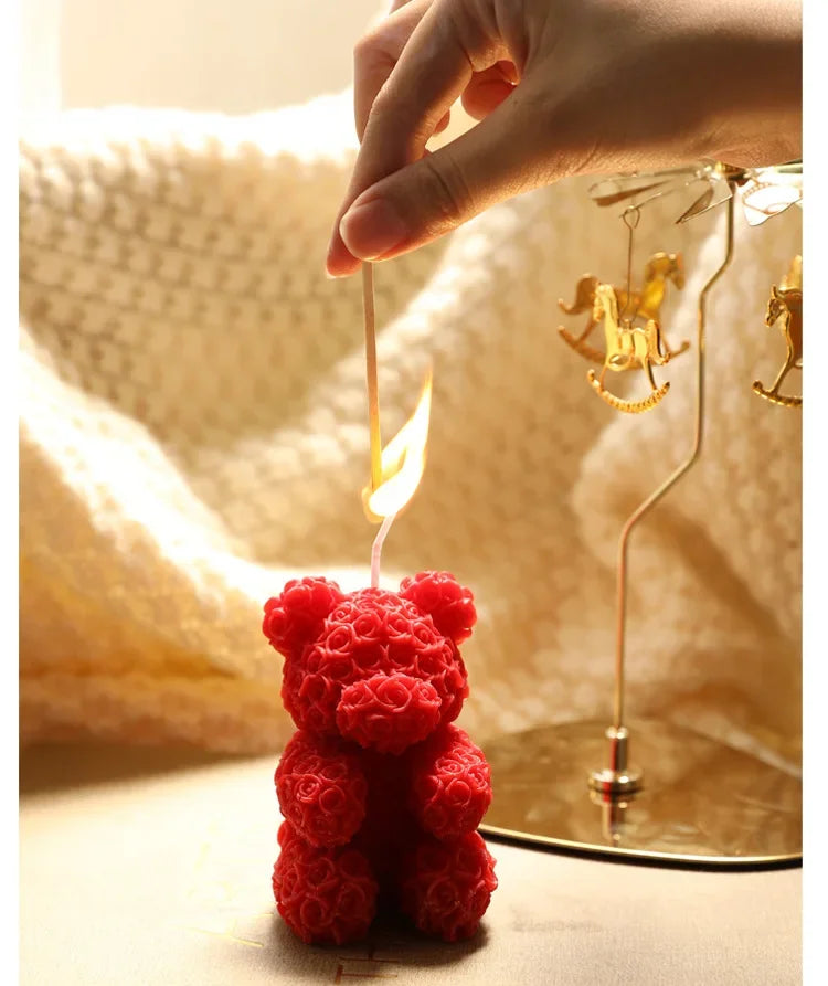 Handgeschenk Kreativer Rosenbär Wohndekoration Duft